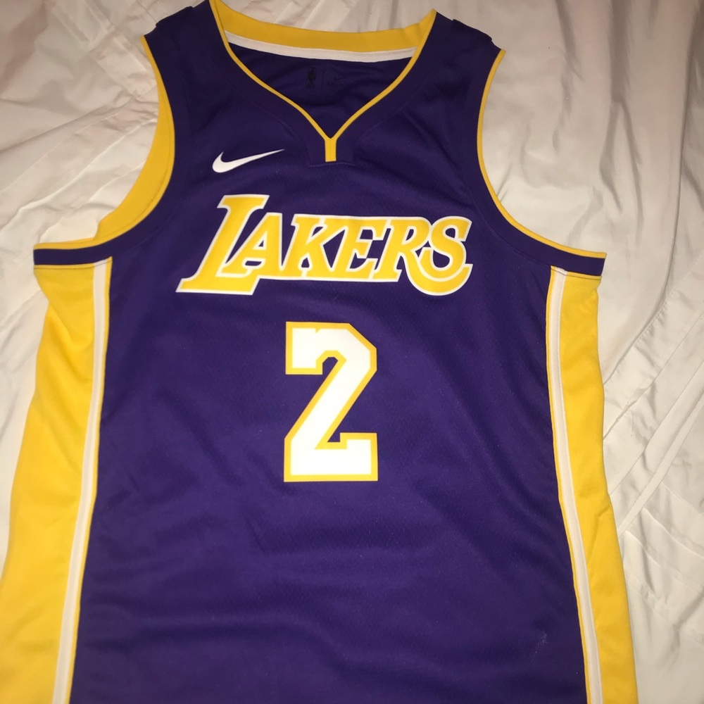 Los Angeles Lakers Basketball Jersey: Lonzo Ball